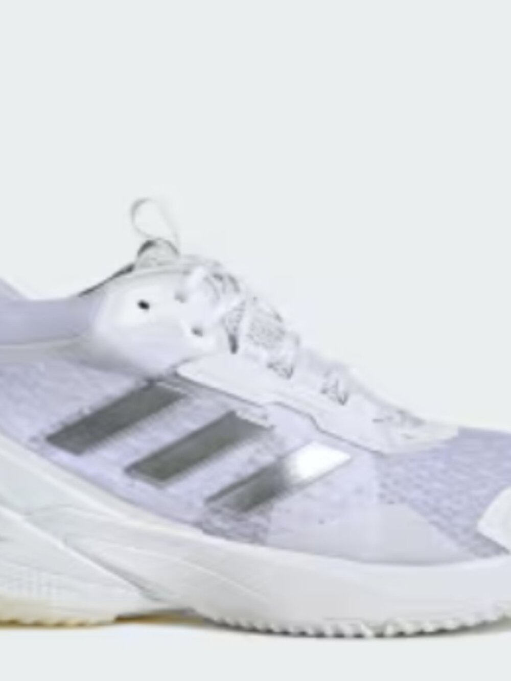 NEW Adidas Women’s White/Silver Volleyball Crazyflight 6 Mid!